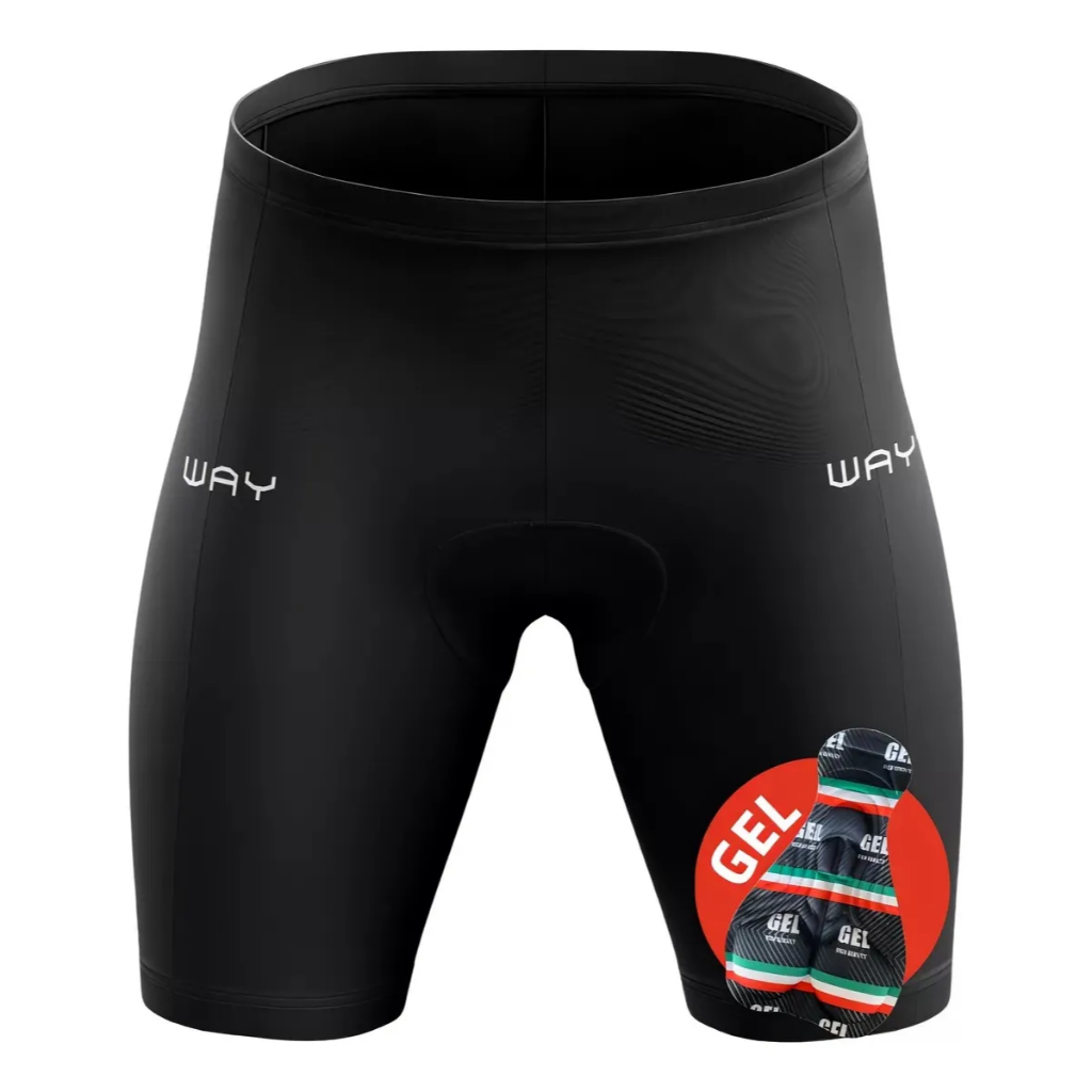 Bermuda Para Ciclismo Masculina Ciclista Forro de Gel Espuma Bike Homem Pedal Mtb Speed em Oferta na Shopee