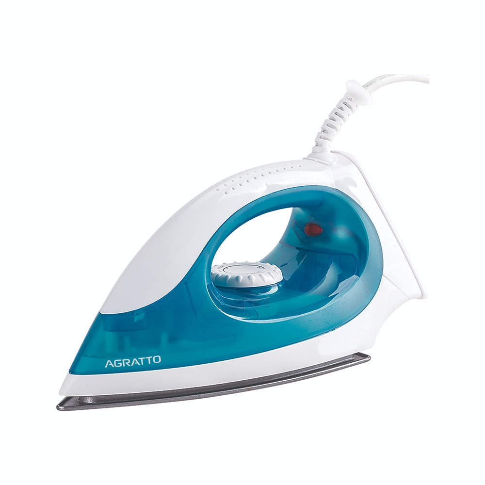 Ferro de Passar Leve e Compacto Facile 1250W Base Antiaderente Salva Botões Agratto