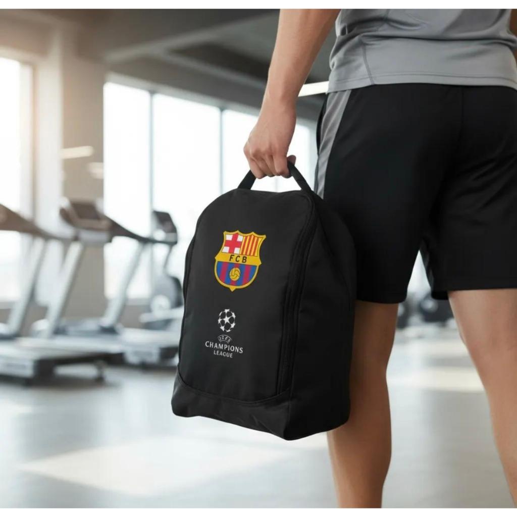 Mochila Futebol Academia Necessarie De Mão Porta Chuteira Esportiva Times Europeus Champions Ligue Lançamento Promoção