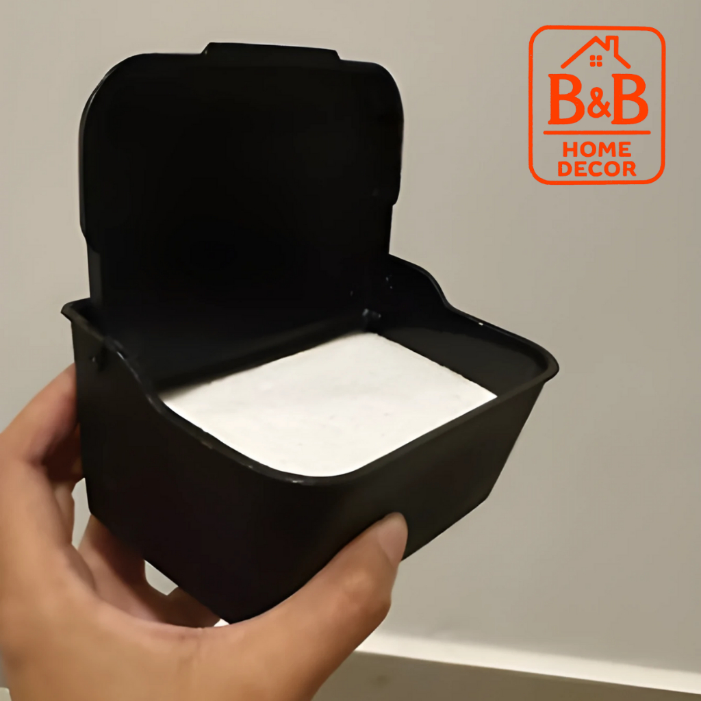 Saleiro de Mesa 500ml com Tampa de Abertura Fácil  Cor Preto Branco e Bordo Organizador Lavável em Oferta na Shopee