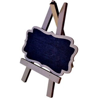 Kit Mini Lousa Cavalete Madeira P/ Identificar Comida Festa Buffet Decoracao Casamento Lousinha em Oferta na Shopee