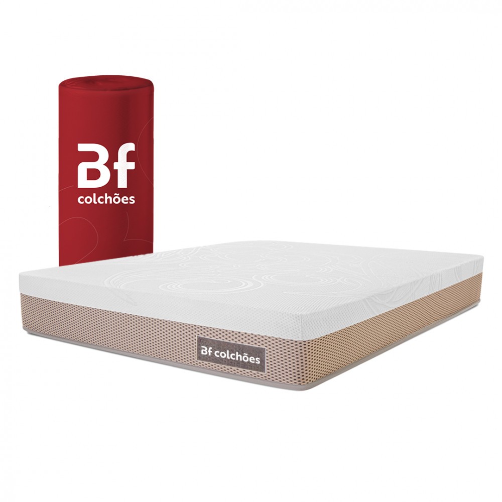 Colchão Casal Ortopédico a Vácuo Premium Original 138x188cm BF Colchões em Oferta na Shopee