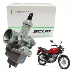 Carburador Completo Para Honda Cg 125 Fan 2009 Até 2016 Moto Honda Scud
