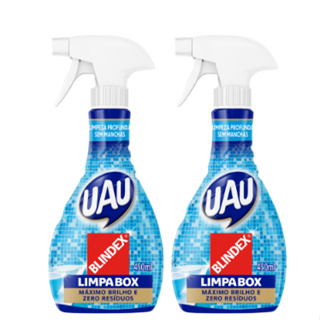 Kit 2un Detergente Limpa Box UAU Spray 450ml em Oferta na Shopee