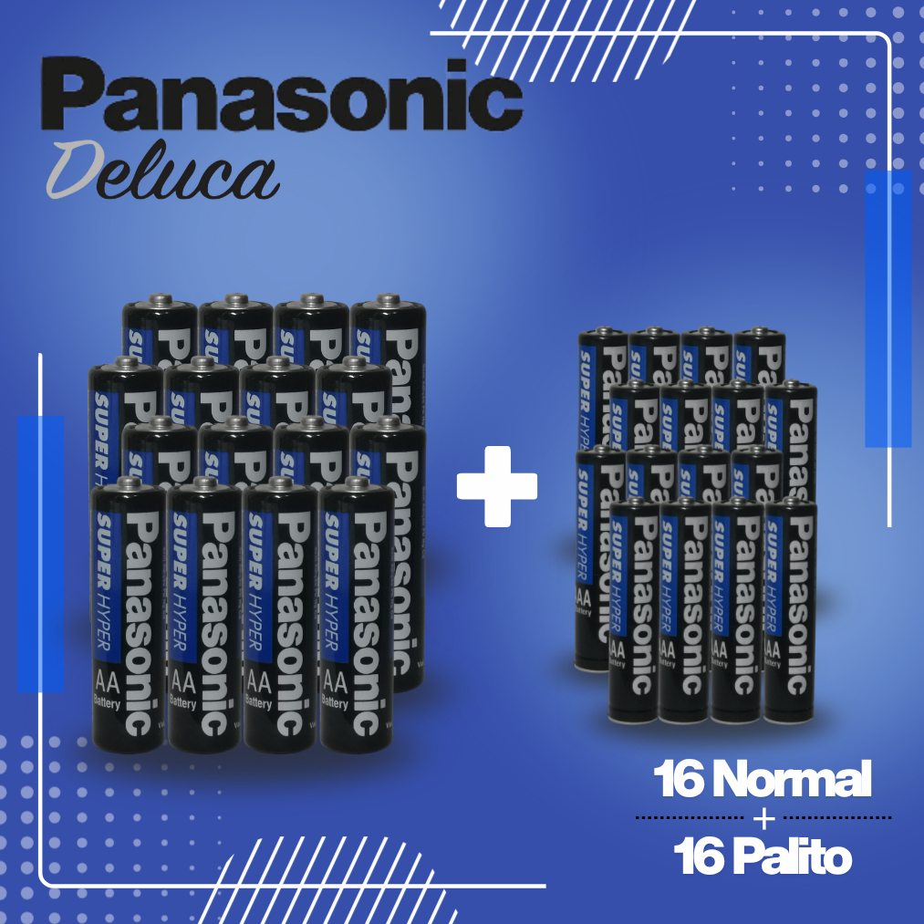 Panasonic 16AA+16AAA 32 unidades