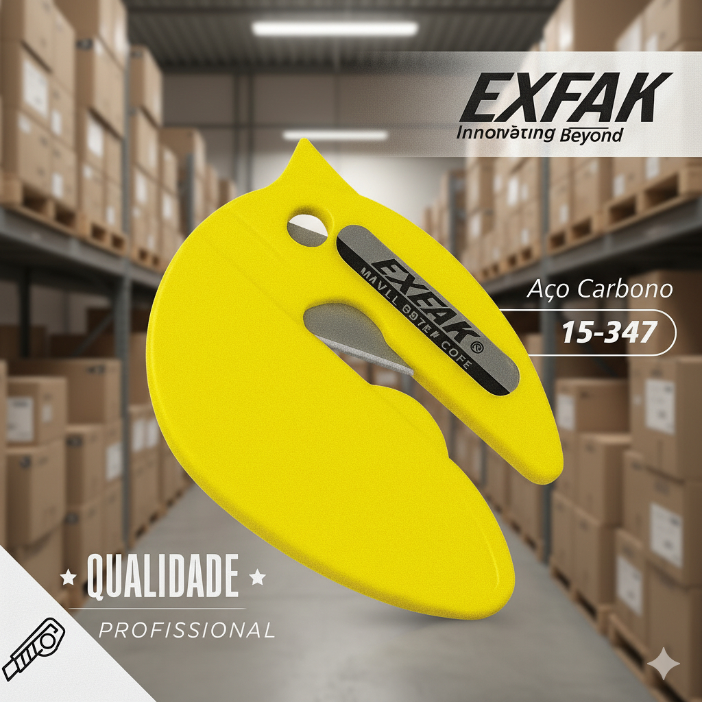 Abridor de Caixas Exfak 15-347 Cutter Seguro