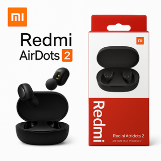Fone de Ouvido Bluetooth Sem Fio Xiaomi Redmi AirDots 2 Som Estéreo Bateria Longa Duração em Oferta na Shopee