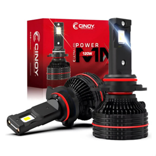 Kit Lampadas Ultra LED Cinoy 16.000 Lumens H7 H8 H11 HB3 HB4 HIR2 16 Mil Lumens Com Canceller O Mais Forte do Mercado!! em Oferta na Shopee
