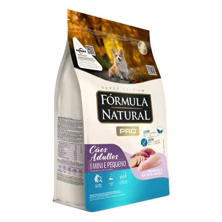 Ração Fórmula Natural Pró Cães Adultos Mini Pequeno 1 Kg
