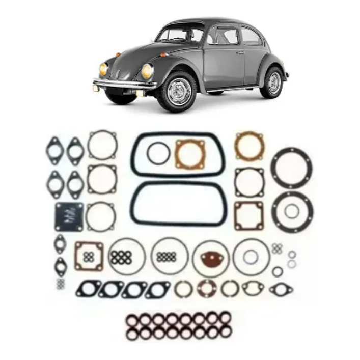 Jogo Junta do Motor vw Fusca Brasilia Variant Kombi 1300 1500 1600 buggy 1600
