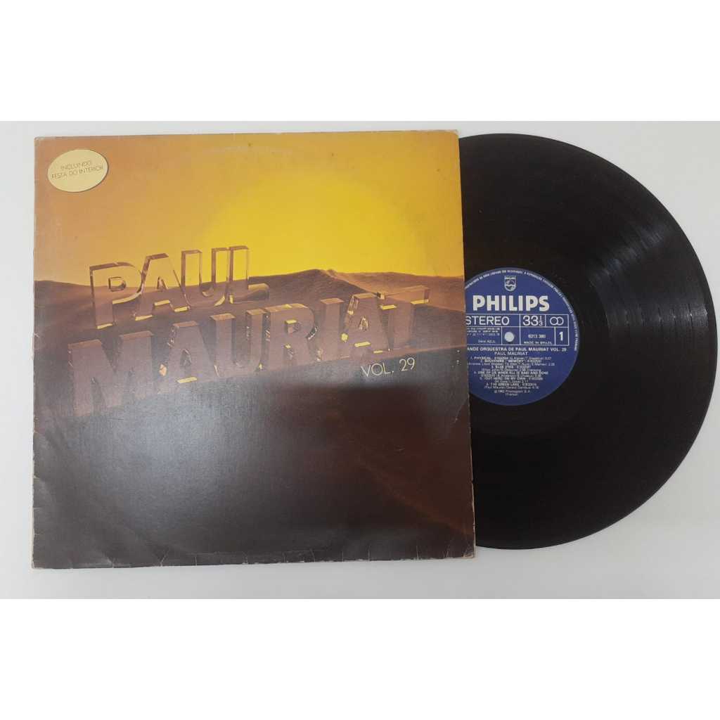 Lp Disco De Vinil Paul Mariat Volume 29 Da3179