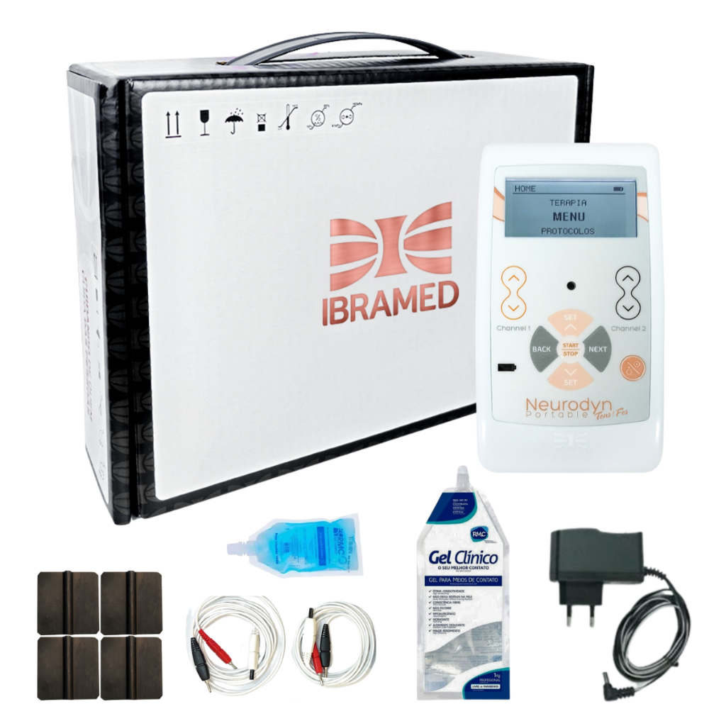 Neurodyn Portátil TENS/FES 02 canais - Ibramed em Oferta na Shopee