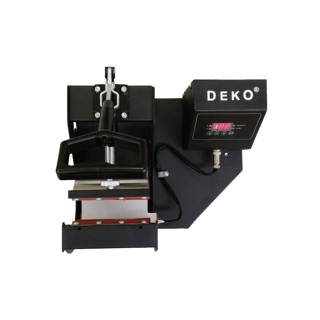 Prensa Térmica Cilíndrica DEKO – Máquina para Estampar Canecas, Copos e Garrafas Personalizadas