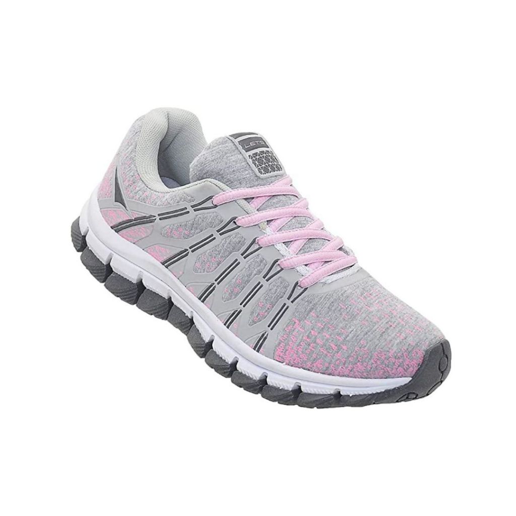 Tênis Feminino academia esportivo confortável caminhada LET'S