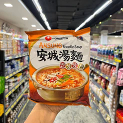 Macarrão Instantâneo Coreano Ansung Ramyun 125g - Pacote