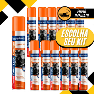 Desengripante Orange Chemicolor 250ml Lubrificante Multiuso Protege e Solta Ferrugem em Oferta na Shopee