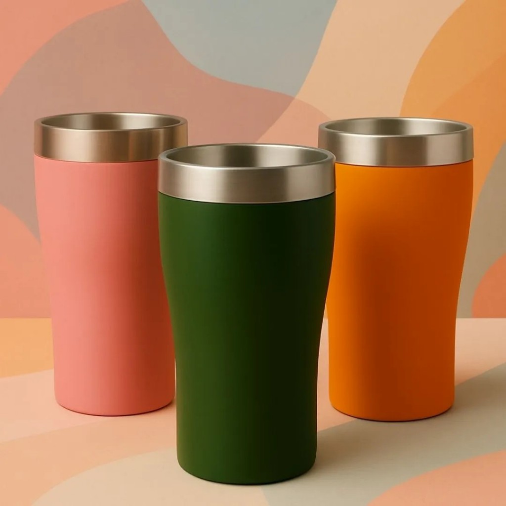 Copo Térmico Inox 360ml – Design Moderno, Parede Dupla e Conservação Prolongada em Oferta na Shopee