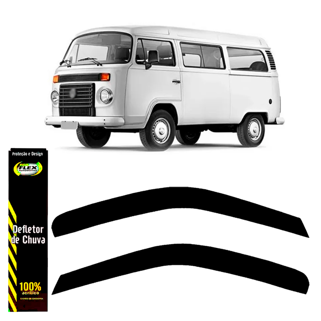 Calha De Chuva Kombi 1978 A 2014 2 Portas em Oferta na Shopee