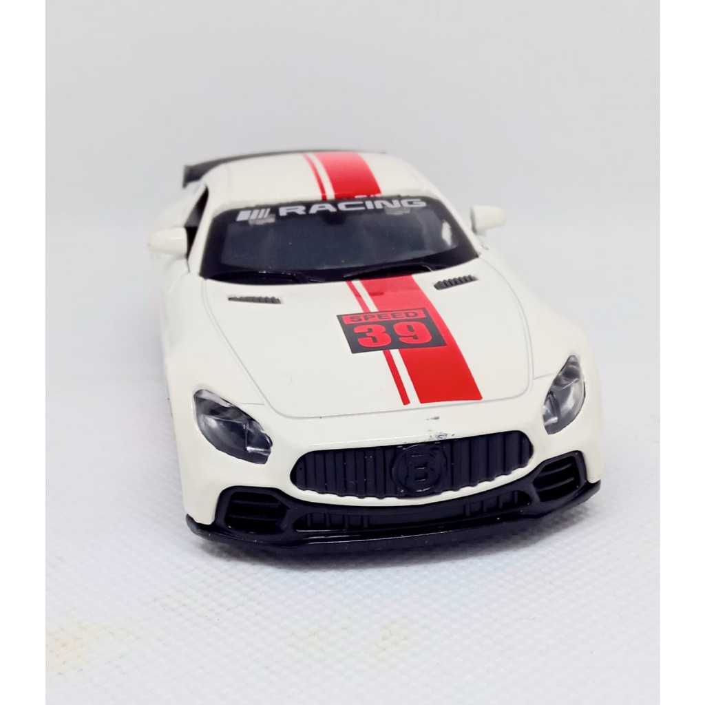 Miniatura Mercedes Bens AMG GT 1:36 metal Diecast colecionável