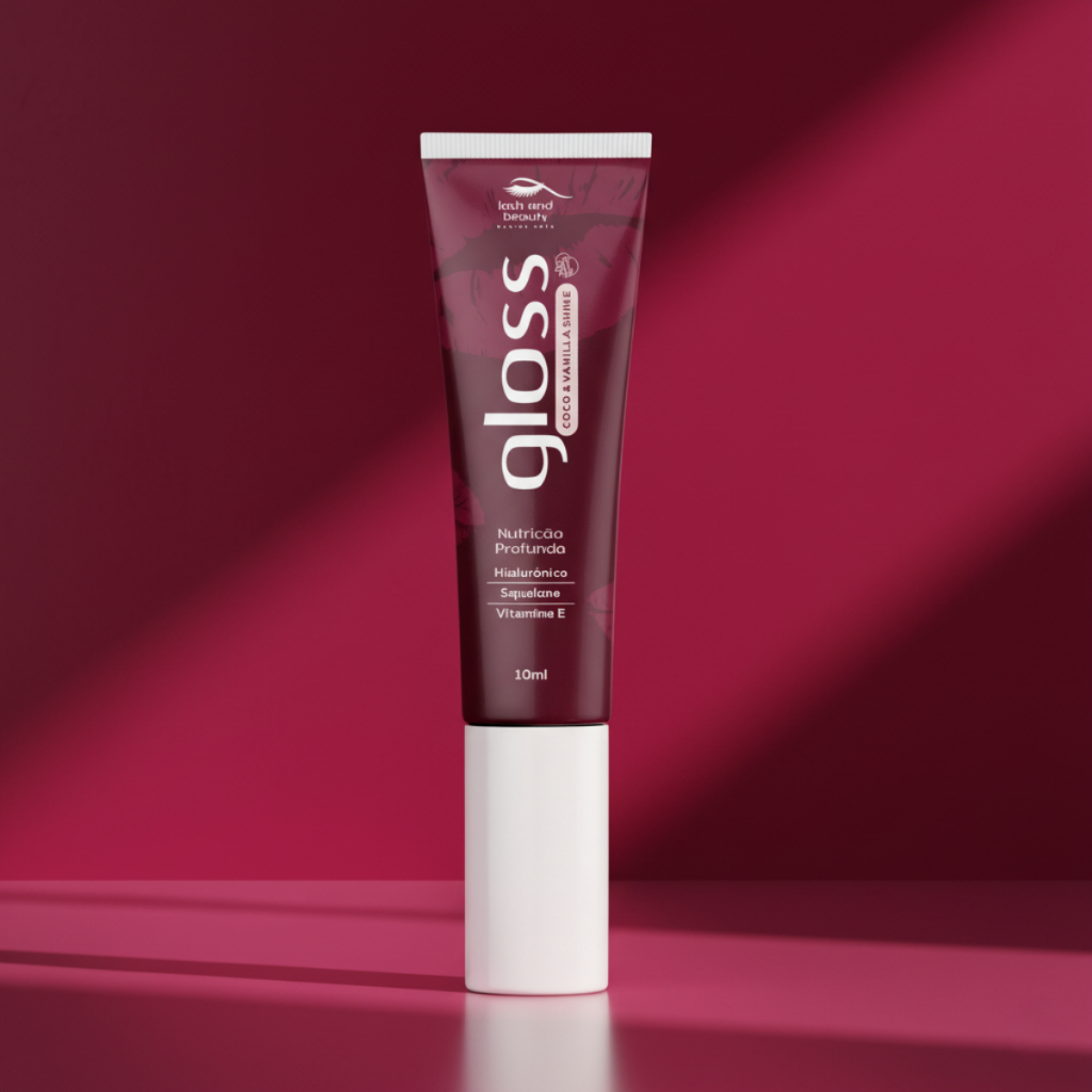 Gloss Labial Coco & Vanilla Hidratante Efeito Bocão finalizador