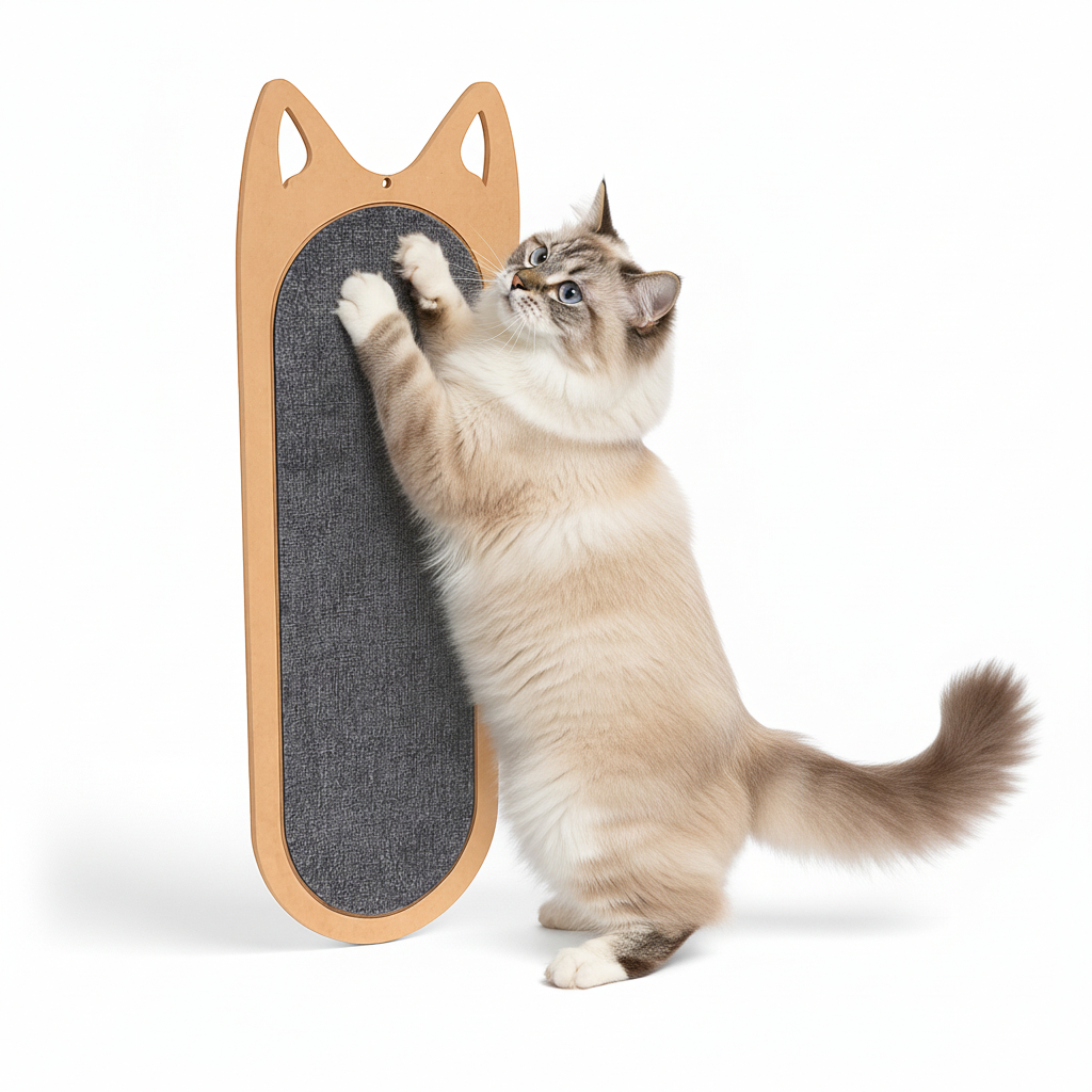 Brinquedo Para Gatos - Arranhador De Parede 50x15 Premium