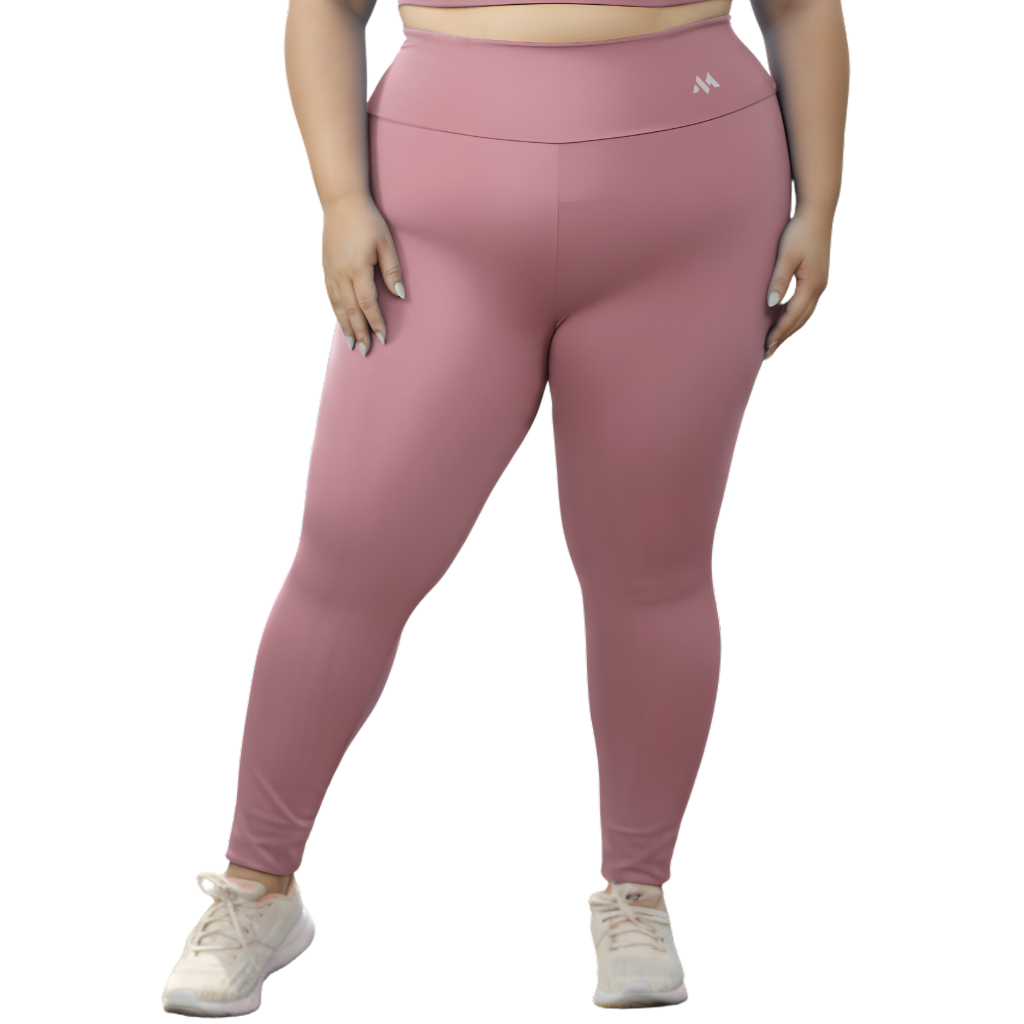 Legging Plus Size Blackout Zero Transparência Modeladora em Oferta na Shopee