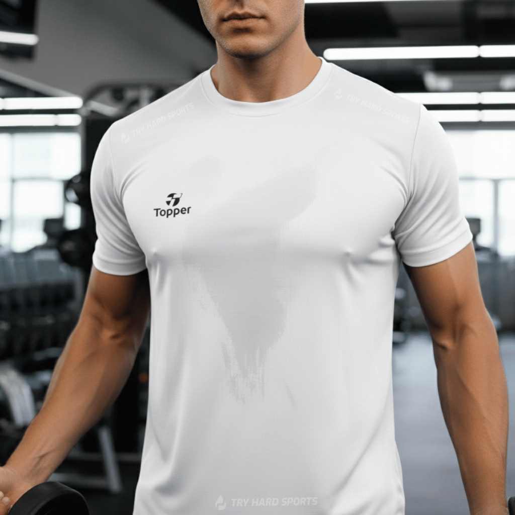 Camisa De Treino Masculina Topper Classic New Camiseta Esportiva Drycool Futebol Academia em Oferta na Shopee