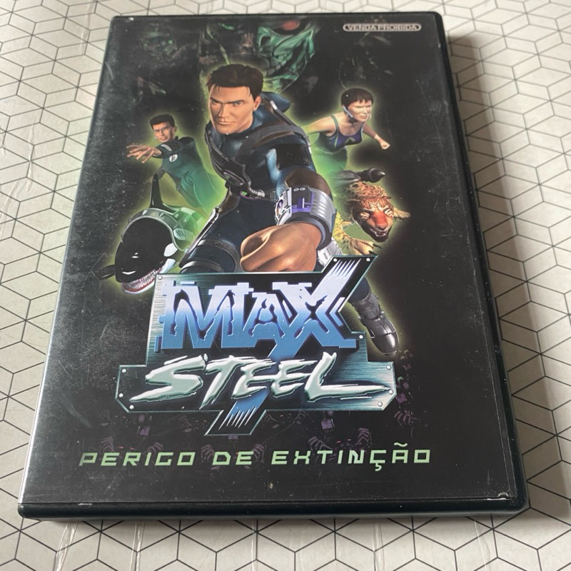 Dvd original Max steel perigo de extinção