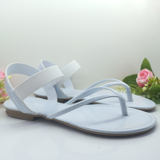 Sándalia feminina rasterinha trazeiro de elástico mácia em Oferta na Shopee