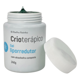 Gel Lipo Redutor Com Alcachofra Composta Crioterápico Abelha Rainha 240g em Oferta na Shopee