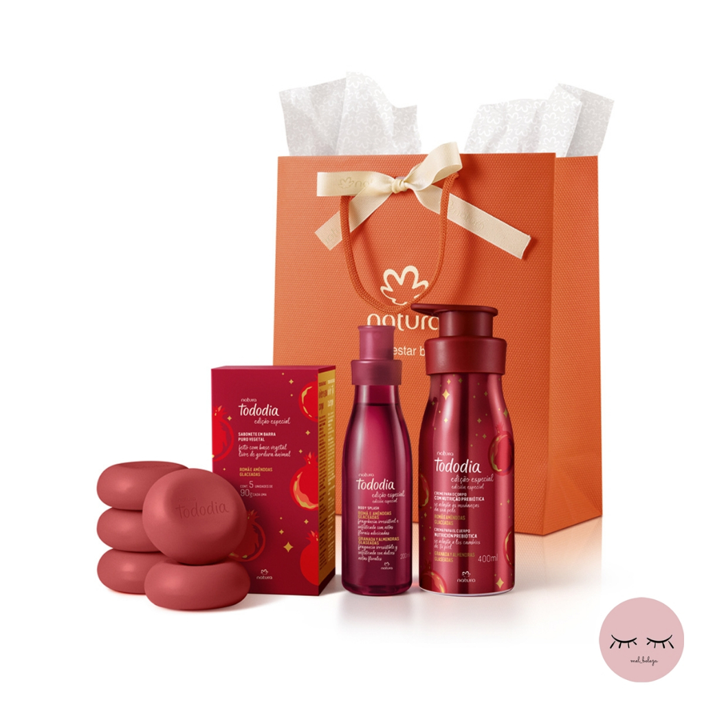 Presente Natura Tododia Romã e Amêndoas Glaceadas