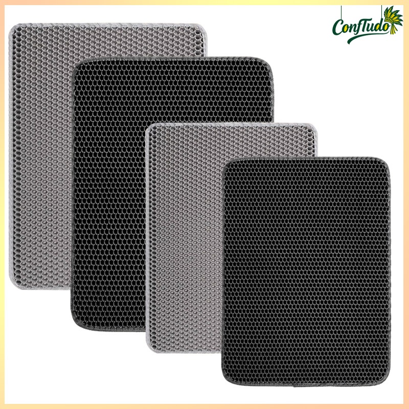 78 X 62cm Tapete higiênico para gato super espesso e super resistente,EVA, em vários tamanhos - Tapete coletor de areia em Oferta na Shopee
