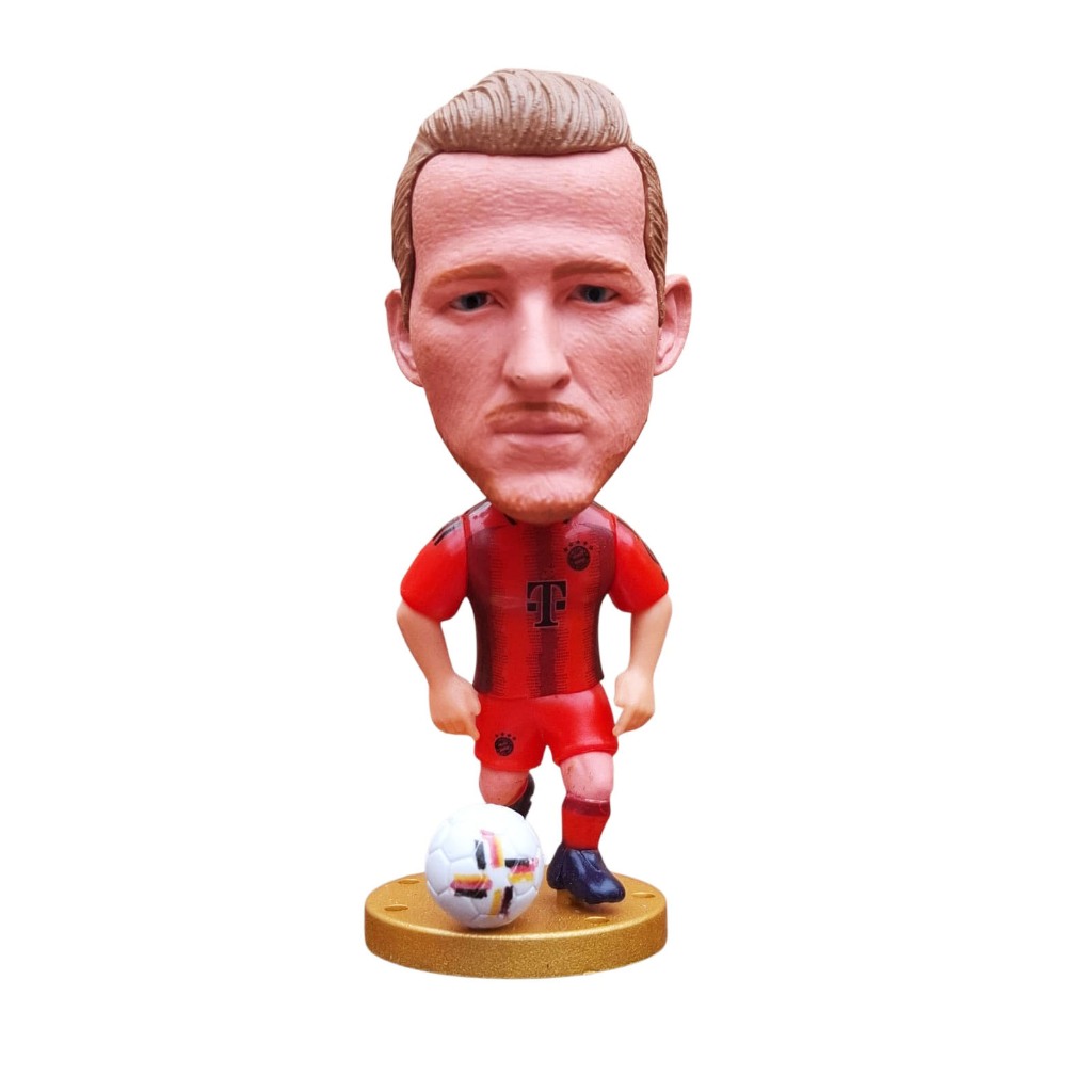 Mini Craque do Harry Kane Bayern de Munique Soccerwe Boneco Miniatura Jogador de Futebol