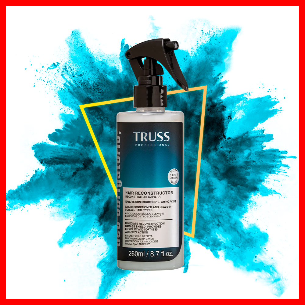 Truss Uso Obrigatório 260ml Tratamento Reconstrutor (Protege cabelos quimicamente tratados, resgata o brilho dos fios)