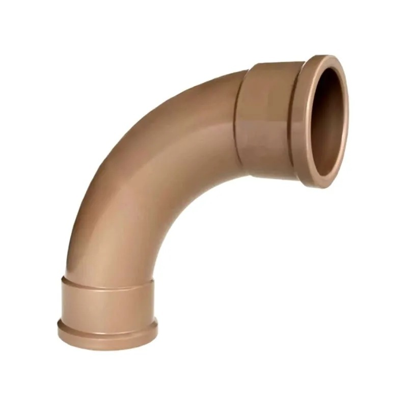 Amanco Curva Longa Soldável Marrom 25mm x 3/4 " 1 unidade