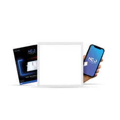 Painel led Plafon Smart Sobrepor/Embutir 24w 2700k/6500k 29,5cm 110v/220v Redondo/Quadrado Neo Avant