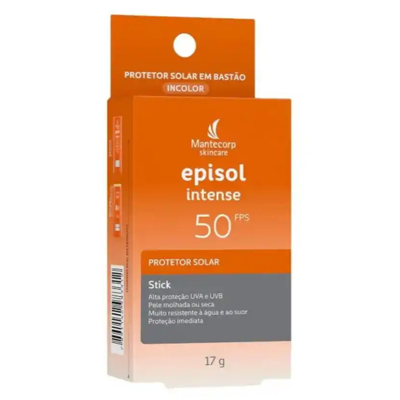 Protetor Solar Stick FPS 50 Intense 17g Episol Mantecorp