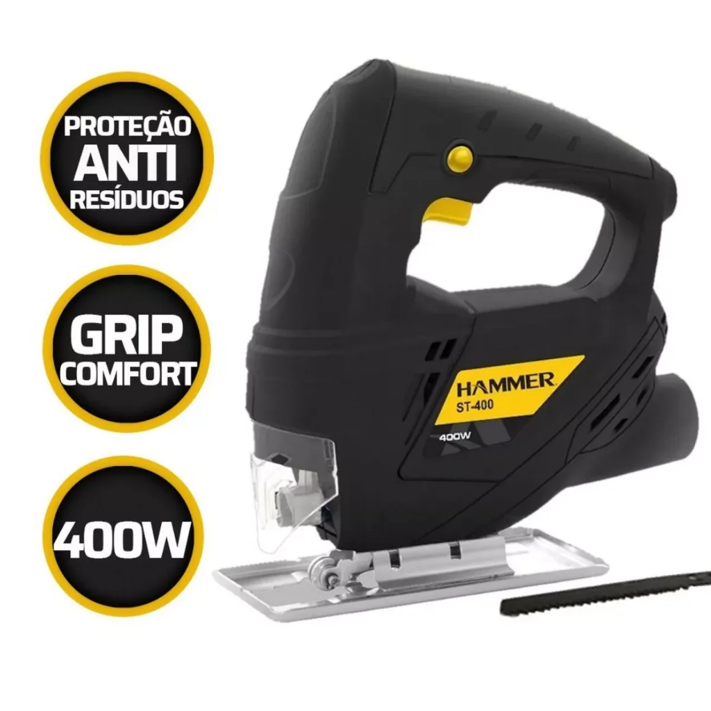 Serra Tico Tico 400w 220V ST400 Hammer em Oferta na Shopee