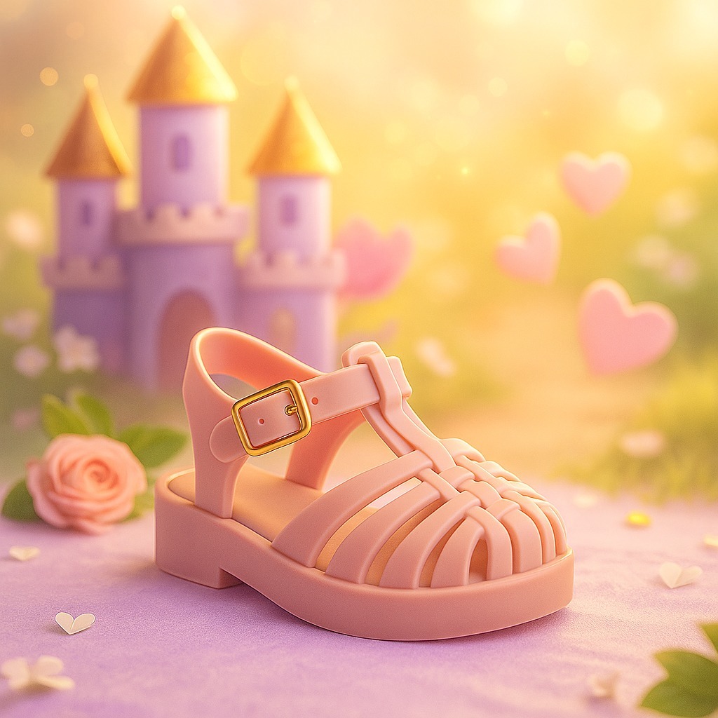 Sandália Baby Infantil Menina 17 ao 24 BB Mini Melis Casual Confortável Promoção