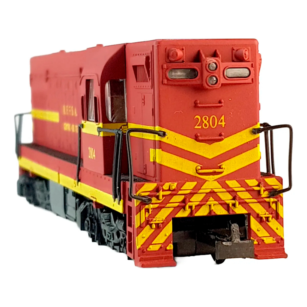 Miniatura Locomotiva Frateschi modelo G8 / G12 Rffsa Centro Oeste - Ref. 3001 Escala Ho 1:87 - Usado