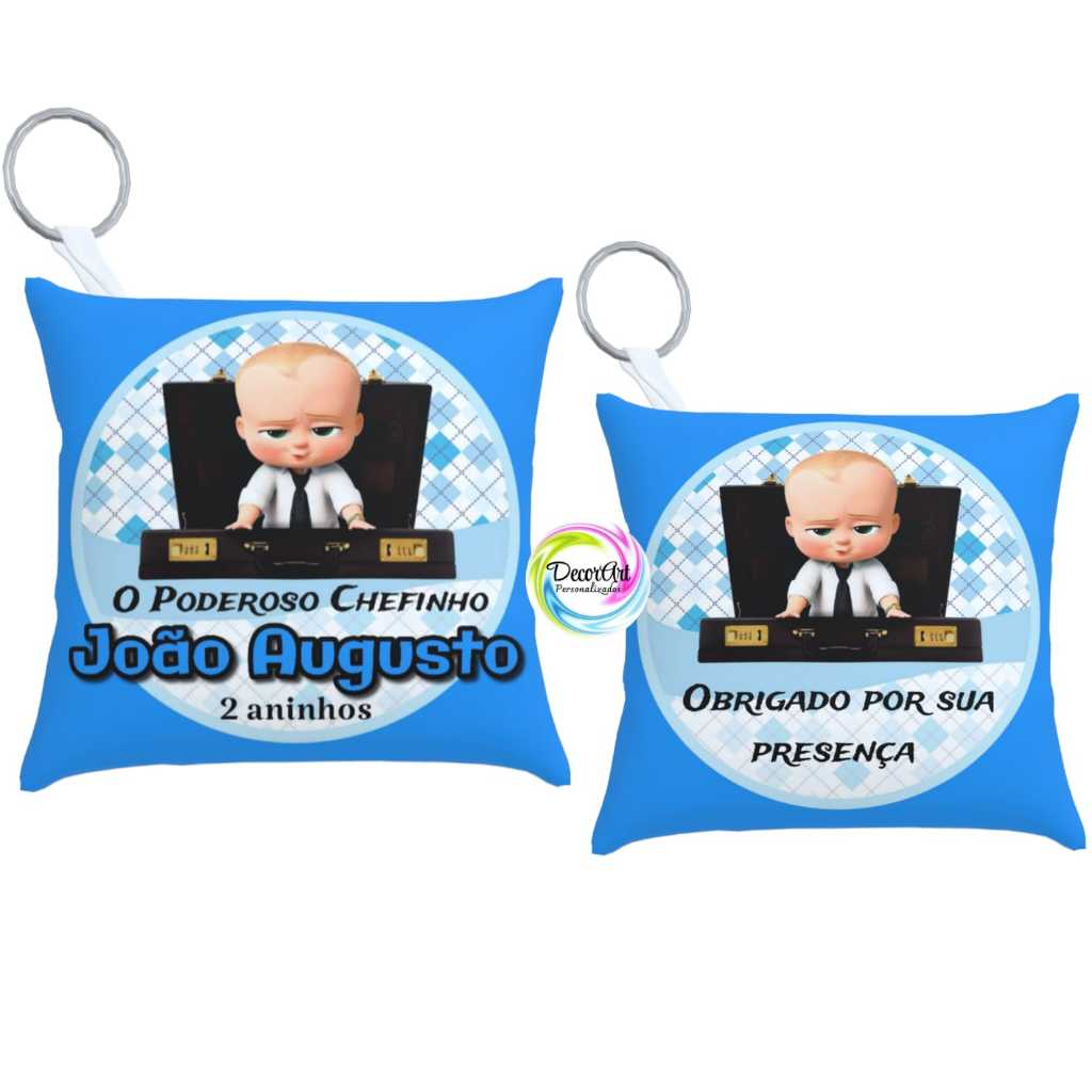 20 Almochaveiros Poderoso Chefinho Lembrancinhas aniversário personalizados