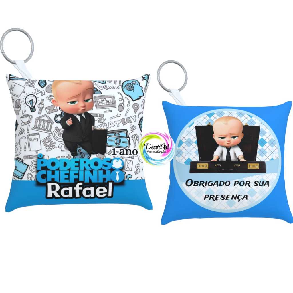 30 Almochaveiros Poderoso Chefinho Lembrancinhas aniversário personalizados