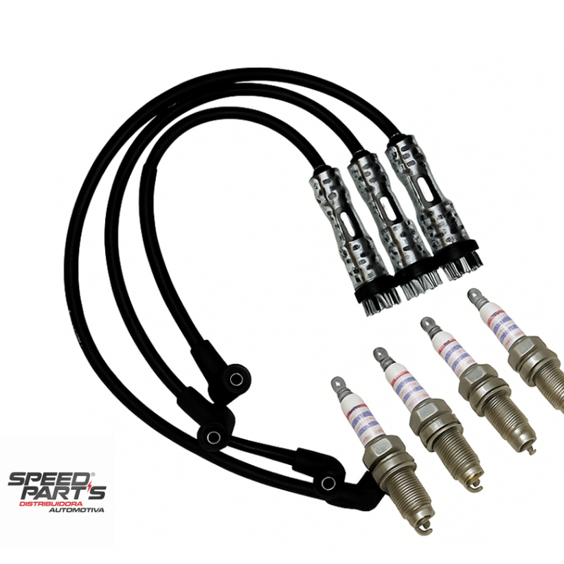 Cabo Ignição Voyage Crossfox Spacefox Saveiro G4 G5 G6 Fox Polo 1.0 8v 1.6 8v Golf Audi A3 Volks