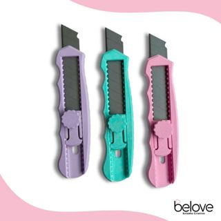 Estilete Profissional 18mm Ergonômico Com Trava Papelaria Personalização em Oferta na Shopee