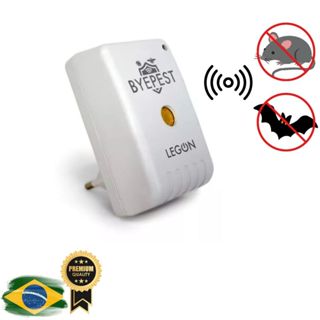 Repelente Eletrônico Espanta Ratos Morcego Byepest 200m² em Oferta na Shopee