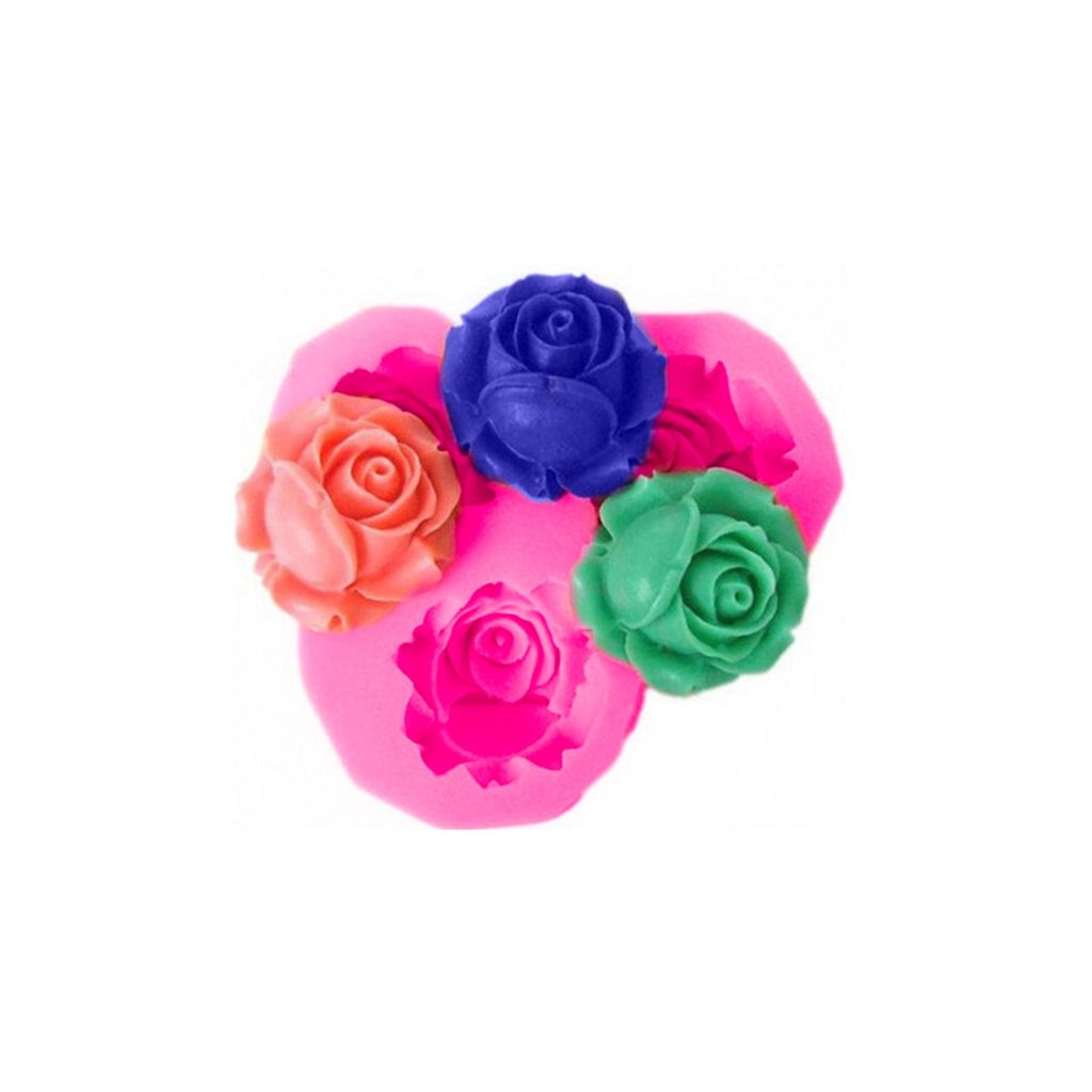 MOLDE DE SILICONE FLORES