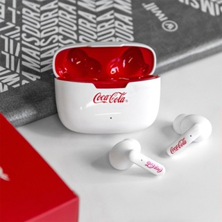 Fone de Ouvido TWS Branco | Flow Earbuds Coca-Cola em Oferta na Shopee