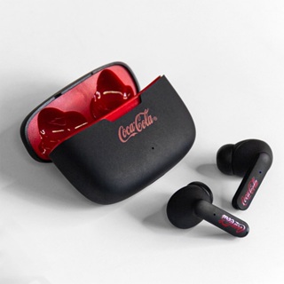 Fone de Ouvido TWS Preto | Flow Earbuds Coca-Cola em Oferta na Shopee