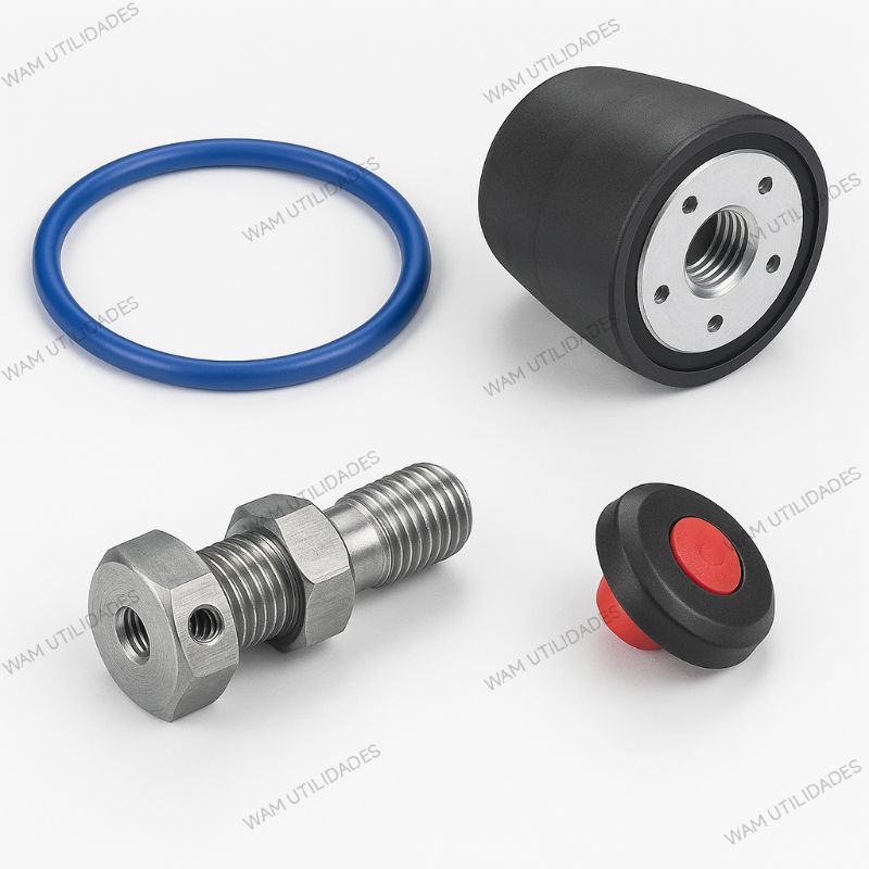 Kit Reparo Panela Tramontina Vancouver 3L 4,5L 6L – Borracha + Válvula + Peso | Acaba Vazamento e Falta de Pressão