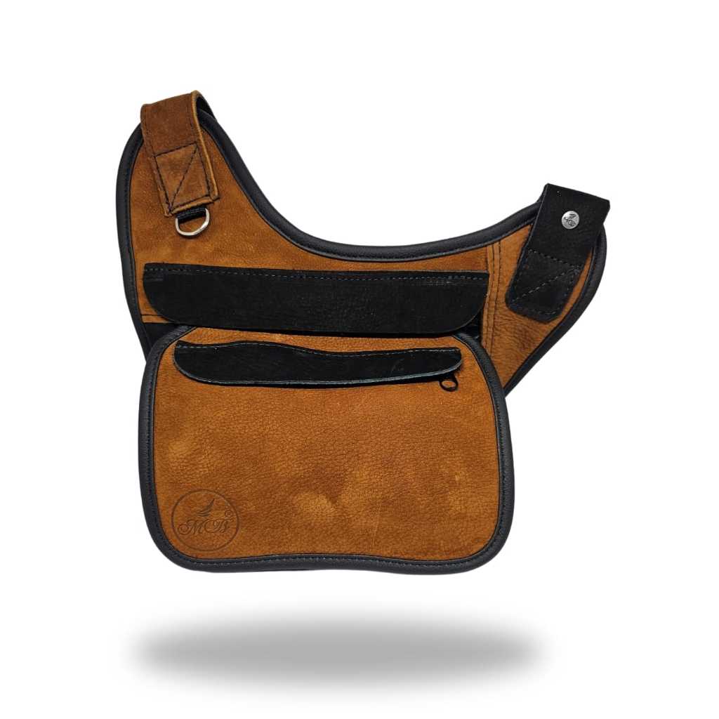 Pochete Tiracolo em Couro MB para soldador, encanador, caldeireiro,  trabalho e resistência. em Oferta na Shopee